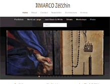 Tablet Screenshot of marcozecchin.com